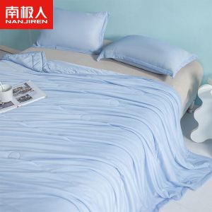 空调被双人春秋薄被单人夏季夏凉被学生宿舍可机洗
