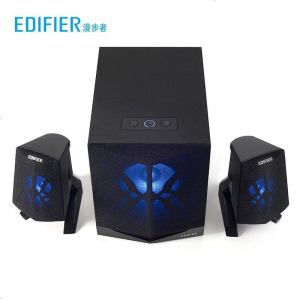 EDIFIER/漫步者 X2蓝牙音响家用台式电脑游戏影音重低音炮2.1音箱 黑色 台式电脑音箱