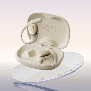 塞那 S-C16S-耳机-米色 蓝牙耳机挂耳式骨传导概念无线开放式运动耳挂耳夹