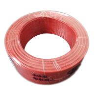 洛二缆阻燃铜塑单股线(100米)ZC-BV/卷(ZC-BV6)