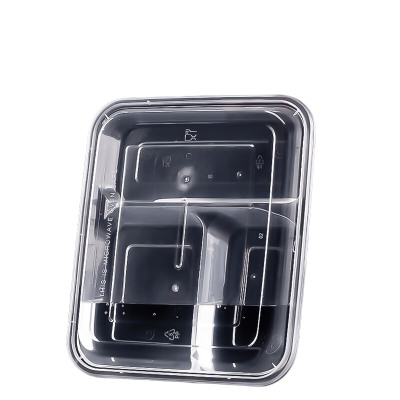 特级小三格餐盒[箱装]