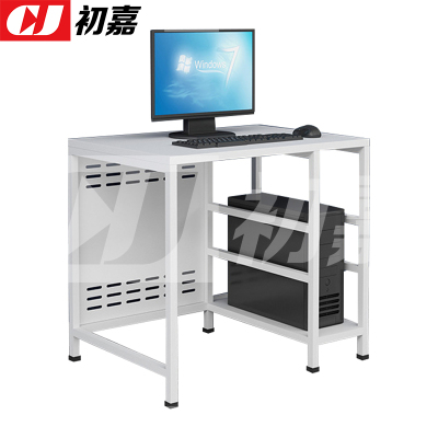 初嘉(CJ)钢架电脑桌培训桌机房电脑桌学习桌课桌 单人位A款