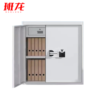 班龙文件保密柜二斗指纹锁台