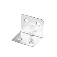 不锈钢角码直角角码支撑层板托 四孔30*30*38mm 个