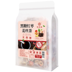 谯韵堂 黑糖红枣姜丝茶300g/袋