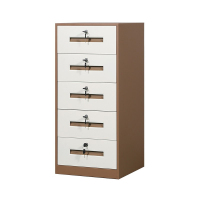 慧采云 套色钢制文件柜矮柜收纳整理柜资料柜铁皮柜档案柜办公抽屉柜带锁