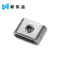 新凯益 304不锈钢螺丝扣 16mm 个