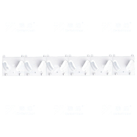 臻远ZY-AQMJ-06安全帽架挂墙存放头帽架摆放架车间放置架 六位