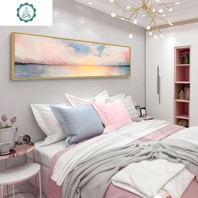 5d钻石画满钻新款卧室床头少女房间简约现代温馨贴钻十字绣钻石绣封后AB彩钻-满钻全贴180*50厘米