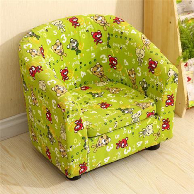创意儿童小沙发布艺卡通凳可爱宝宝小沙发椅可拆洗实木幼儿沙