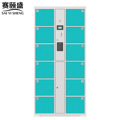 赛颐盛智能储物柜自设密码12门台