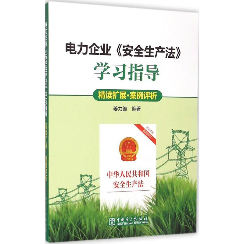 音像电力企业《安全生产法》学习指导姜力维 编著