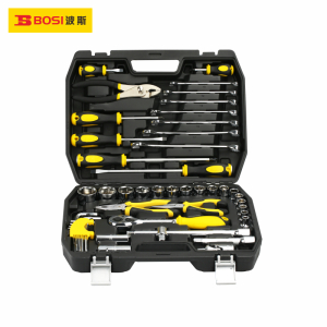 波斯(BOSI)48件汽车机械快修综合组套(48件套)套