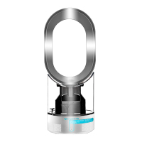 戴森(Dyson) AM10紫外除菌型加湿器 白色 无叶风扇 智能湿度控制 遥控 缺水断电保护