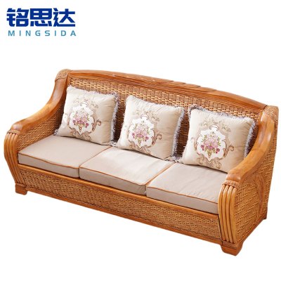 铭思达沙发三人位张