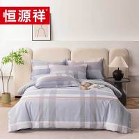 恒源祥蓝调空间全棉四件套 TBK2018 200*230cm 单位:套