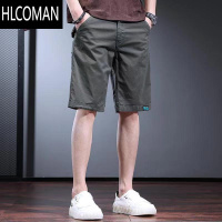 HLCOMAN多袋拼接休闲短裤男夏季潮牌高端工装中裤男5分马裤直筒五分裤子