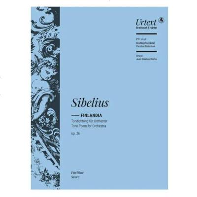 大熊原版乐谱书西贝柳斯芬兰颂op26管弦乐队指挥总谱JeanSibeliusFinlandiaSc