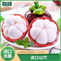 [苏鲜生]印尼进口山竹 净重2.9斤 大果 4A-6A 热带新鲜水果