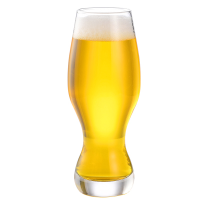 利比经典欧式高款透明玻璃精选大容量473ml大口杯啤酒杯小麦杯玻璃扎杯