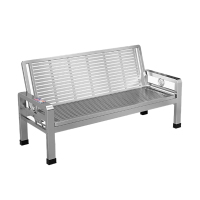 诚亿宏 不锈钢沙发长椅带坐垫 1970*700*980mm