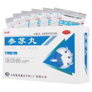 太极 参苏丸6袋/盒恶寒发热头痛鼻塞咳嗽痰多胸闷