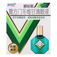 新乐敦 复方门冬维甘滴眼液 13ml*1瓶/盒 眼药水减轻结膜充血抗眼疲劳