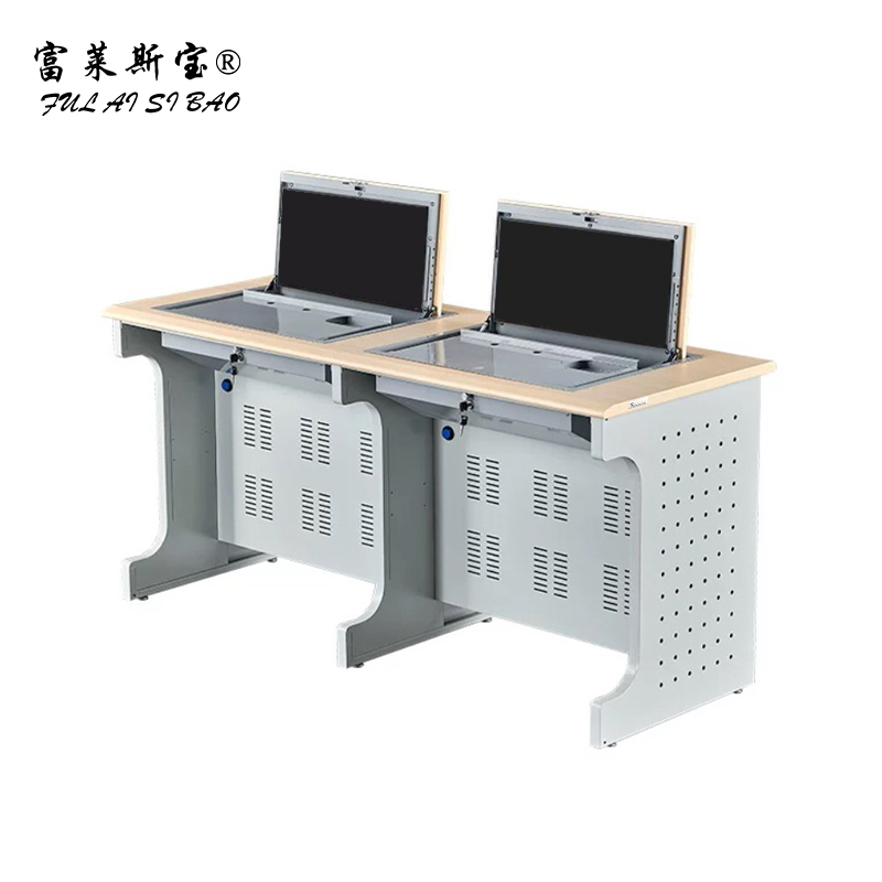 富莱斯宝 翻转电脑桌双人翻转电脑桌 1600*600*750 张