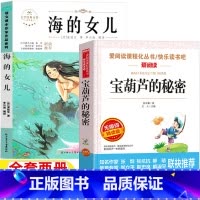 [两册]海的女儿+宝葫芦的秘密 [正版]宝葫芦的秘密四年级下册必读课外书张天翼著海的女儿丹麦作家安徒生著4四年级人民教育
