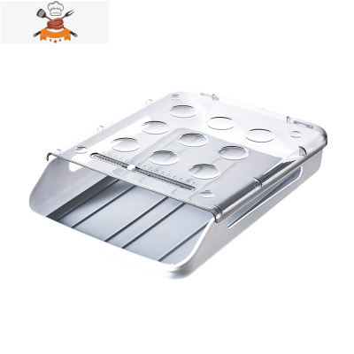 敬平冰箱放鸡蛋的用收纳盒家用保鲜创意厨房装食物整理架托抽屉式器保鲜盒