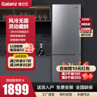 格兰仕电冰箱250L升两门双开门小型家用款宿舍出租房节能低噪省电BCD-250WE