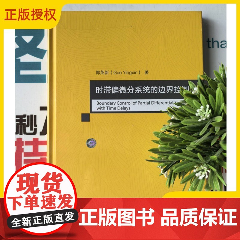 2025新书 时滞偏微分系统的边界控制 郭英新 系统状态时滞 控制输入时滞 边界时滞 对偏微分方程理论影响研究书 978
