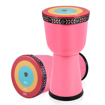 非洲鼓儿童初学者幼儿园8寸10寸云南丽江手鼓入门手拍鼓乐器彩云之南-大10-快速调音-送音贴