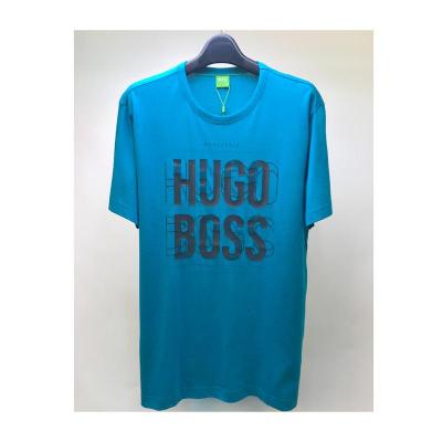 Hugo boss男士圆领短袖T恤平直下摆经典百搭