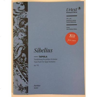 大熊原版乐谱书西贝柳斯塔皮奥拉交响诗op112指挥总谱JeanSibeliusTapiolasco