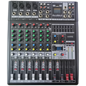 HARRE 调音台[8路输入2编组输出] RE-K0802