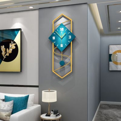铭侣挂钟客厅现代简约网红钟表挂钟客厅轻奢家用时尚时钟个性创意艺术装饰挂墙