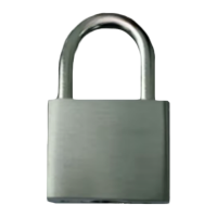 鸿灵睿芯 GS04 不锈钢 30mm*20mm 挂锁 (计价单位:个)银色