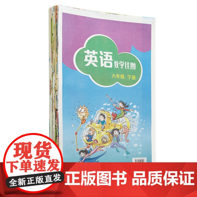 英语教学挂图六年级下册 正版书籍 上海教育 世纪外教 世纪出版