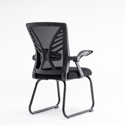 全简家用电脑椅职员办公椅子会议椅人体工学休闲弓形椅