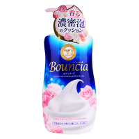 日本COW牛乳沐浴露牛奶花香玫瑰香浓密泡沫易冲洗不假滑不干燥沐浴乳保湿滋润 玫瑰花香500ml