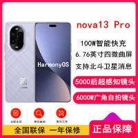 [全新]华为nova13 Pro 羽砂紫 256GB 100W快充 北斗卫星图片消息 IP65防尘防水 双扬声器 鸿蒙智能微曲屏手机