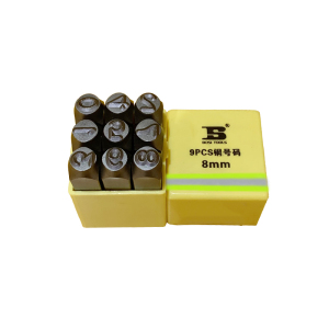 波斯(BOSI) 荧光系列9件套钢号码 8mm 套