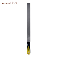 高松takama 锉刀钢锉扁平挫刀大板锉粗扁锉T12高碳钢905618(平头400mm16寸)