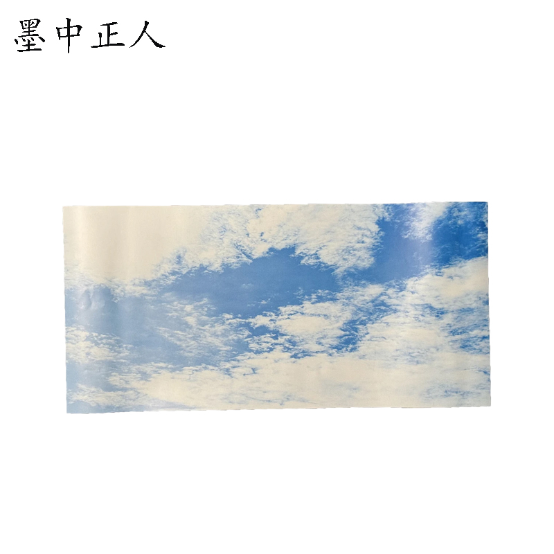 墨中正人 车厢内顶部标识贴 1750*550mm 张