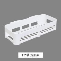 免打孔卫生间置物架浴室洗手间壁挂式肥皂架厕所洗漱台三角收纳架 三维工匠 长方架2个+三角架2个+肥皂架2个储物架