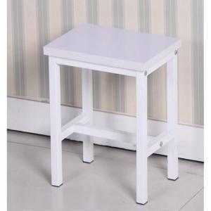 森美人钢木凳子 培训课桌凳 学生凳子 工厂车间作凳 小方凳 铁凳子