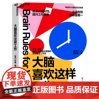 大脑喜欢这样工作 约翰·梅迪纳 科学高效工作法 顺从大脑习性,提升工作效率 湛庐文化