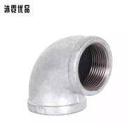 沐霓优品 镀锌弯头 DN25 个