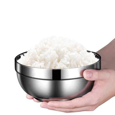 安立洁康 304不锈钢白金碗 20cm(个)